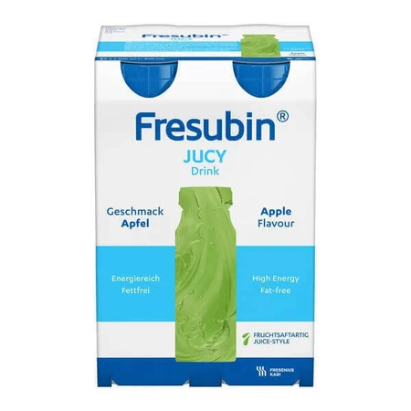Энтеральное питание Fresubin Jucy Drink со вкусом яблока, 4 шт. х 200 мл: цены и характеристики