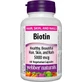 Webber Naturals Биотин 5000 мкг 60 капсул
