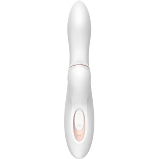Satisfyer Vibrator Pro G-Spot Rabbit біло-золото-рожевий