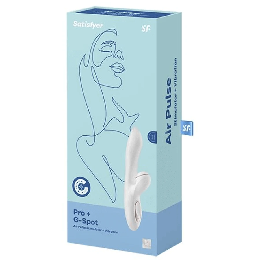 Satisfyer Vibrator Pro G-Spot Rabbit біло-золото-рожевий: ціни та характеристики