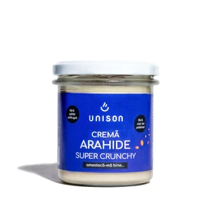 Крем арахісовий хрусткий, 300 г, Unison