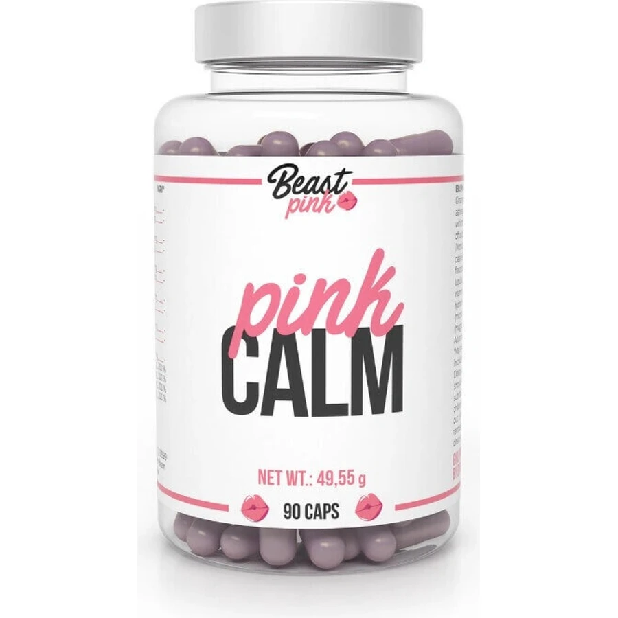 Gymbeam beastpink рожевий calm beastpink рожевий 90cps 1×90 капсул: ціни та характеристики