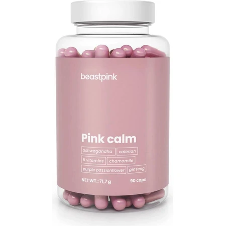 Gymbeam beastpink рожевий calm beastpink рожевий 90cps 1×90 капсул: ціни та характеристики