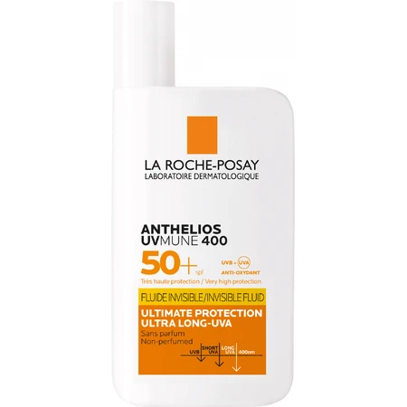La Roche-Posay UVMune 400 Anthelios Освіжаючий флюїд SPF50+ 50 мл: ціни та характеристики