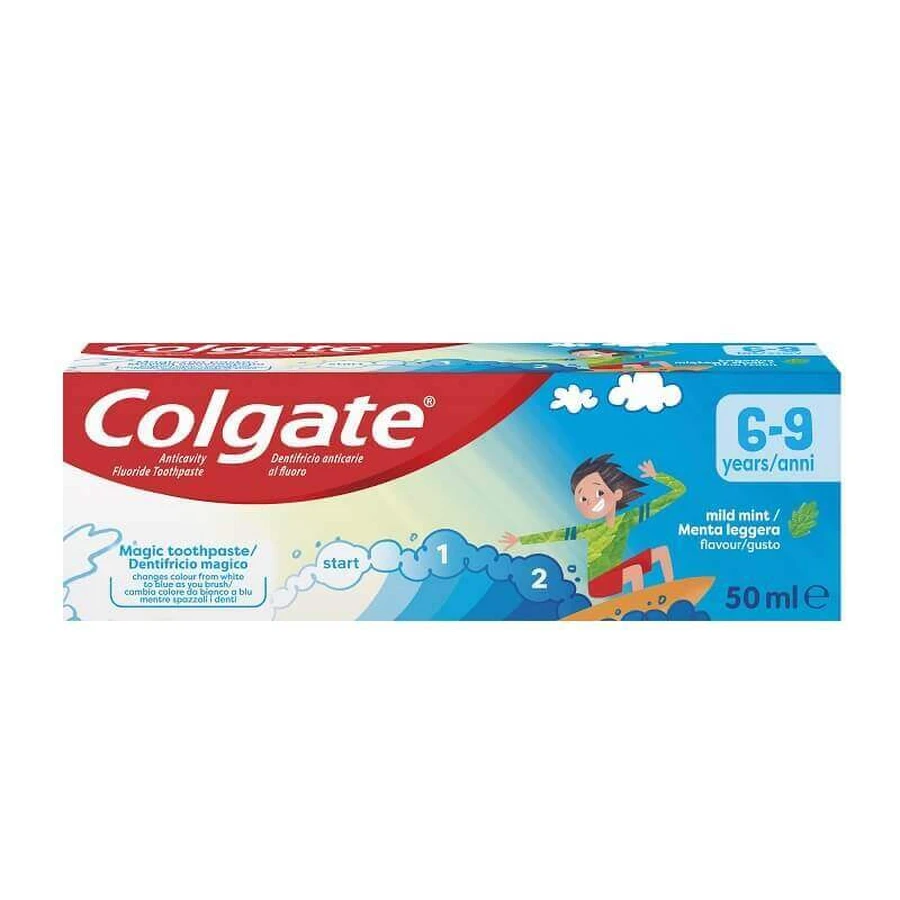 Зубна паста, 6-9 років, 50 мл, Colgate: ціни та характеристики