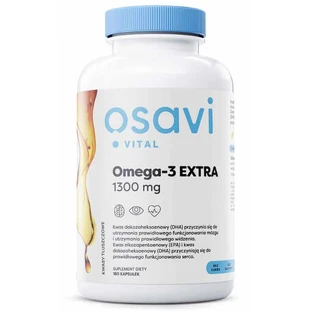 Osavi Омега-3 EXTRA, 1300 мг лимон 180 капсул