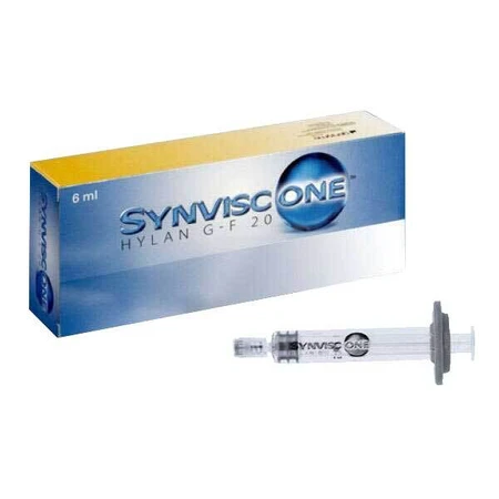 Synvisc One Hylan G-F 20 48 мг/ 6 мл, 6 мл х 1 ампула шприц: цены и характеристики