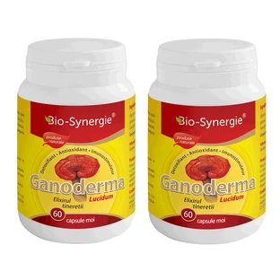 Еліксир молодості Ganoderma, 60 + 60 капсул, Bio-Synergie