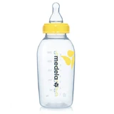 Пляшка Medela з силіконовою соскою, низький потік, 250 мл