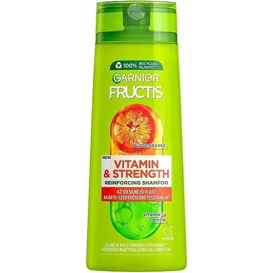 Garnier Fructis Vitamin & Strength Зміцнюючий шампунь 250 мл 1×250 мл, зміцнюючий шампунь: ціни та характеристики