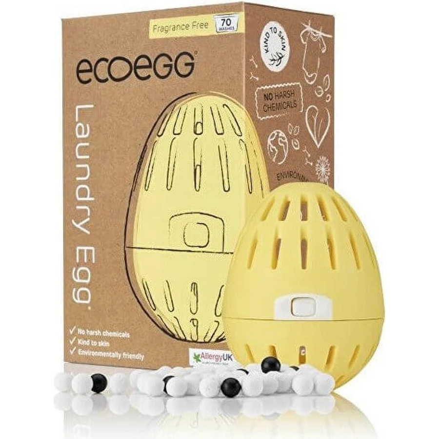 Яйце Ecoegg Washing - 70 прань без ароматизатора 1×1 шт, яйце на 70 прань (4 місяці): ціни та характеристики