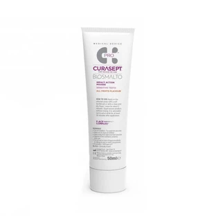 Зубная паста для чувствительных зубов Biosmalto Mousse, 50 мл, Curasept