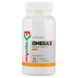 Омега-3 форте+витамин Е, ЭПК/ДГК MyVita Omega-3 forte+vitamina E, EPA/DHA, 60 капсул