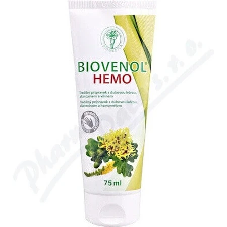 BIOMEDICA BIOVENOL HEMO гель 1×75 мл, косметический препарат для лечения геморроя: цены и характеристики