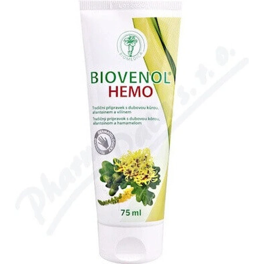 BIOMEDICA BIOVENOL HEMO гель 1×75 мл, косметический препарат для лечения геморроя: цены и характеристики