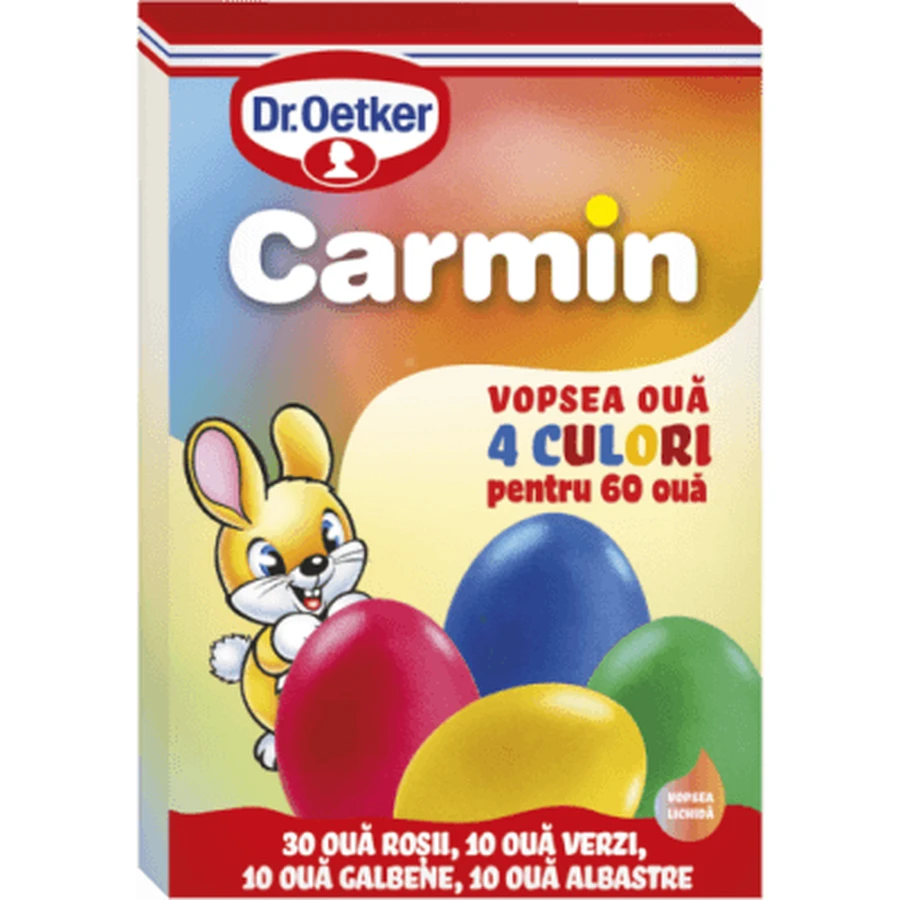 Dr. Oetker Краска для яиц 4 цвета, 20 г: цены и характеристики