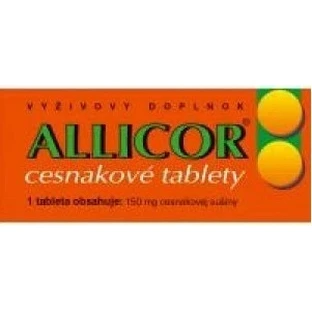 NATURVITA ALLICOR 1×60 табл, пищевая добавка