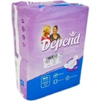 DEPEND NORMAL PLUS 1×12 шт, прокладки для недержания 10×28 см: цены и характеристики