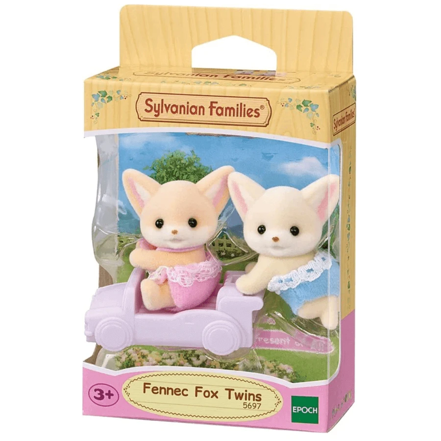 Набір з 2 фігурок Близнюки Vulpite Fennec Sylvanian Families, +3 роки, Epoch: ціни та характеристики