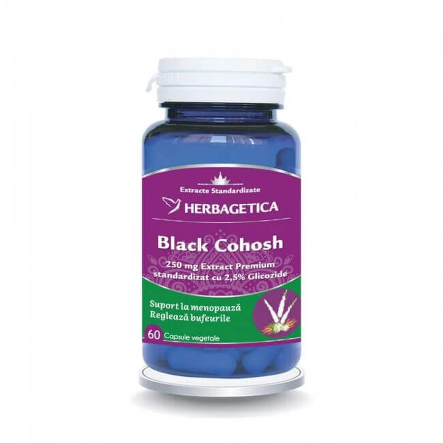 Herbagetica Black Cohosh x 60cps: цены и характеристики