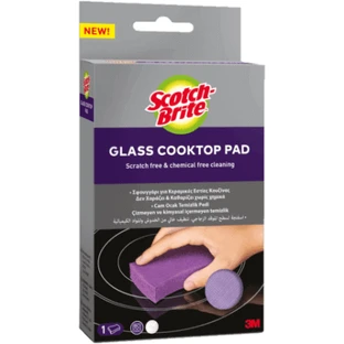 Губка для чистки стеклянных варочных поверхностей Scotch-Brite, 1 шт.