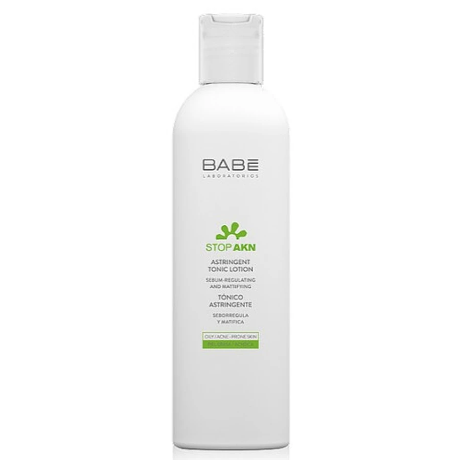 Тонік -лосьйон для обличчя Babe Laboratorios Stop AKN Astringent Tonic Lotion, 250 мл: ціни та характеристики