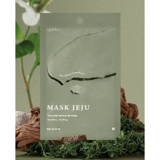 Mizon Joyful Time Mask Jeju Heartleaf - Текстильна сітчаста маска, тюль Heartleaf 23 г