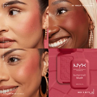 Рум'яна NYX Professional Makeup Buttermelt Blush 10 Рум'яна для спини та обличчя з баттерфляєм