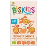 Belkorn BISkids BIO дитяче цільнозернове міні-печиво з морквою та гарбузом без додавання цукру 120 г