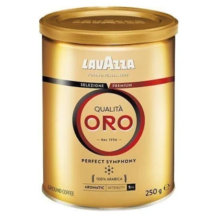 Кофе Lavazza Quality Oro молотый в банке 250 г