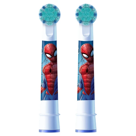 Oral-B Pro Kids, щетина электрической зубной щетки, Человек-паук, старше 3 лет, ультратонкая, 2 штуки: цены и характеристики