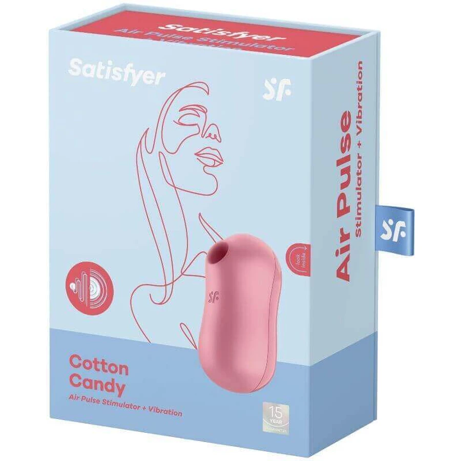 Розовый вибратор Satisfyer Cotton Candy: цены и характеристики