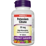 Webber Naturals Potassium Forte 90 таблеток 99 таблеток