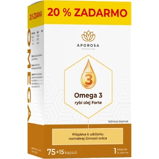 Aporosa Омега 3 риб'ячий жир Forte 700 мг 90 капсул