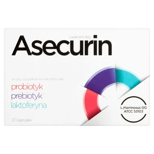Асекурин Aflofarm Asecurin, 20 капсул