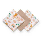 BabyOno, пелюшки тканинні, 100% бавовна, для живота, 70 x 70 см, 3 шт.: ціни та характеристики