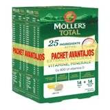 Тотал Moller's Total, 14 капсул + 14 таблеток