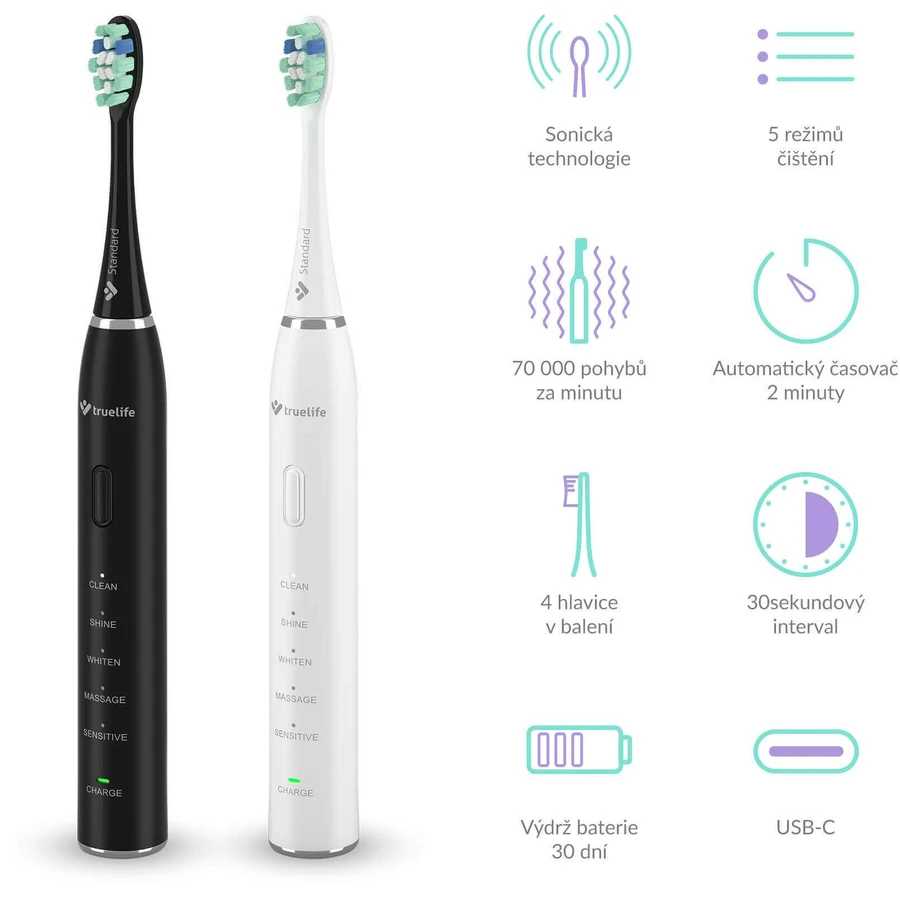 TrueLife SonicBrush Clean30 Duo: цены и характеристики