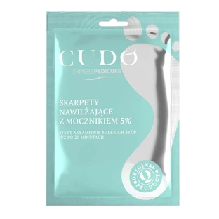 Miracle Express Pedicure, Зволожуючі шкарпетки з сечовиною 5%, 1 пара