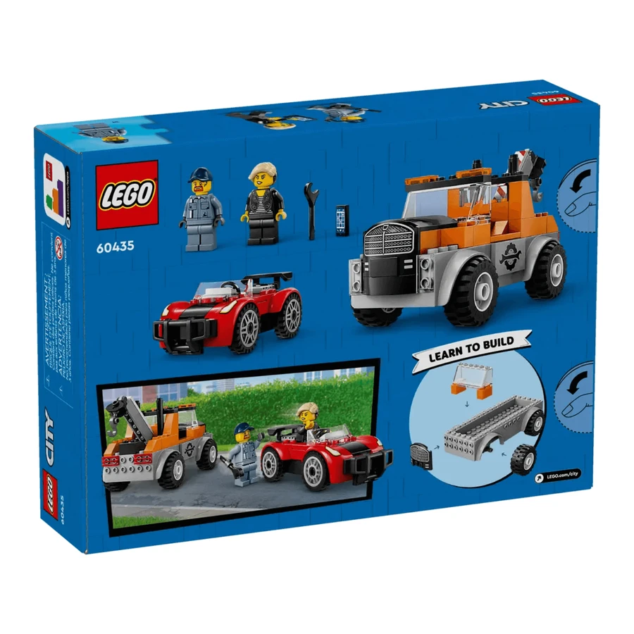 Міський евакуатор і спортивний автомобіль, Lego: ціни та характеристики
