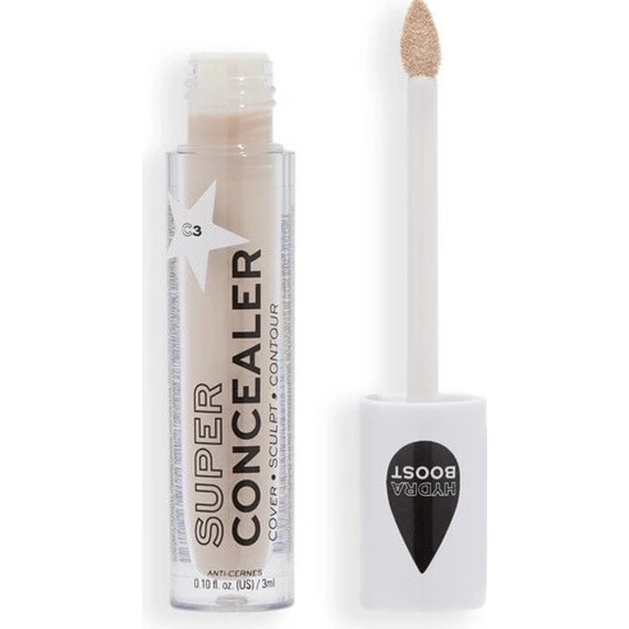 Revolution Relove, Super Concealer Radiant Matte C3, консилер 1×3 мл, консилер: цены и характеристики