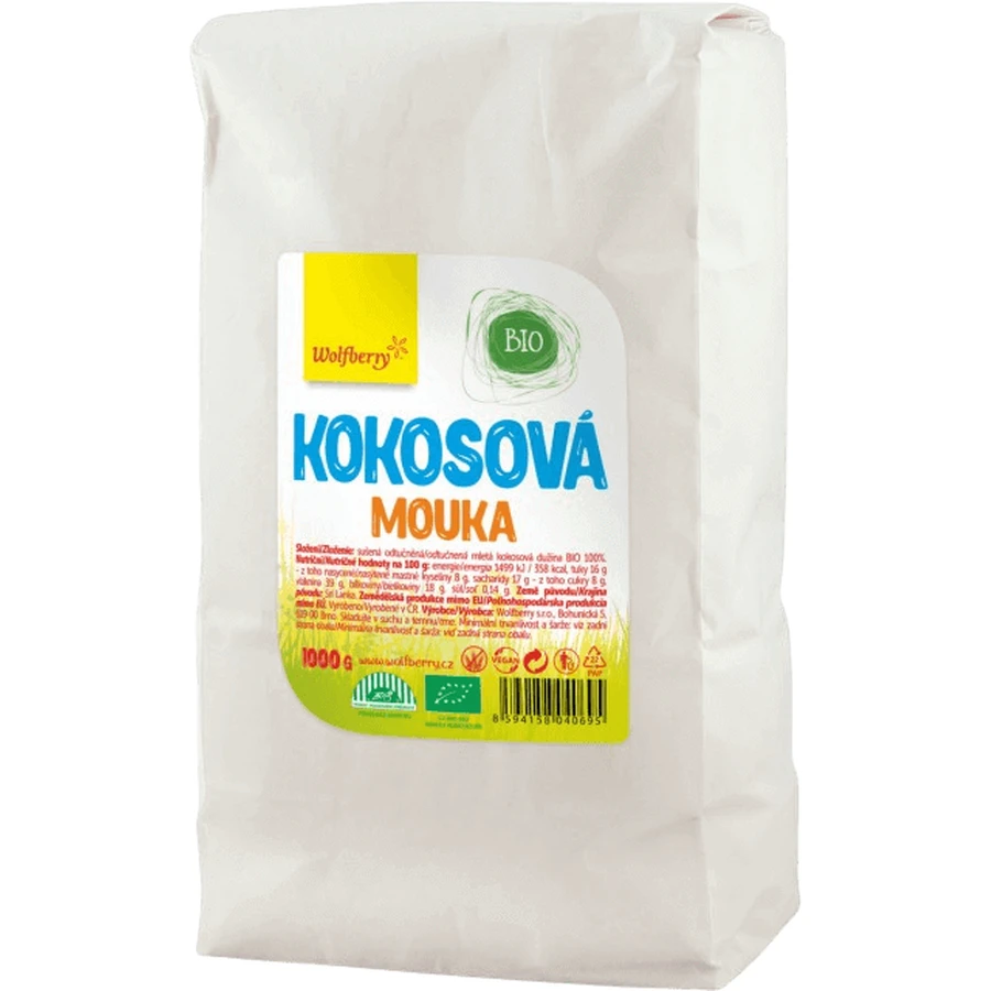 Кокосовая мука Волчья ягода БИО 1000 г: цены и характеристики