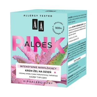 AA Aloe Pink, Интенсивно увлажняющий дневной крем, 50 мл