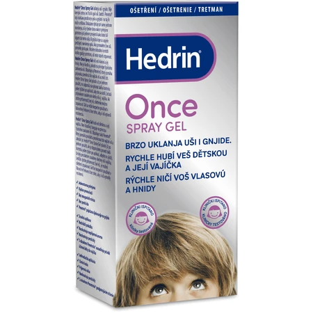 Гель-спрей Hedrin ONCE 100 мл: цены и характеристики