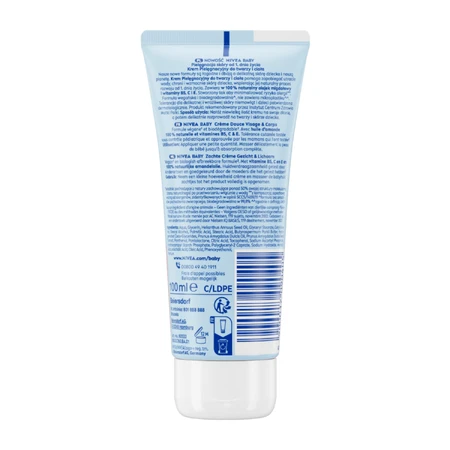 Nivea Дитячий крем для обличчя та тіла, 100 мл: ціни та характеристики