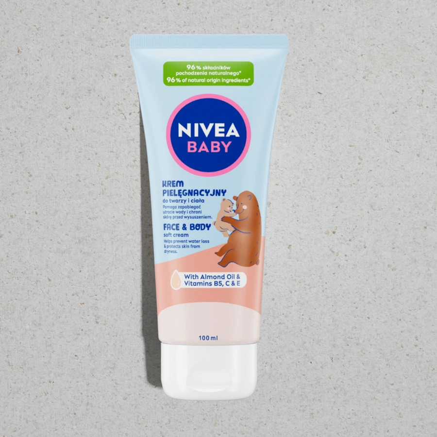 Nivea Дитячий крем для обличчя та тіла, 100 мл: ціни та характеристики