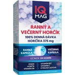 IQ MAG магній вранці та ввечері 1×60 капсул, дієтична добавка: ціни та характеристики