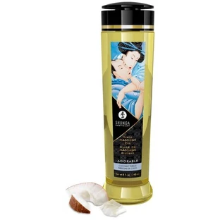 Shunga Masana Oil Еротична масажна олія Adorable Coconut 240 мл