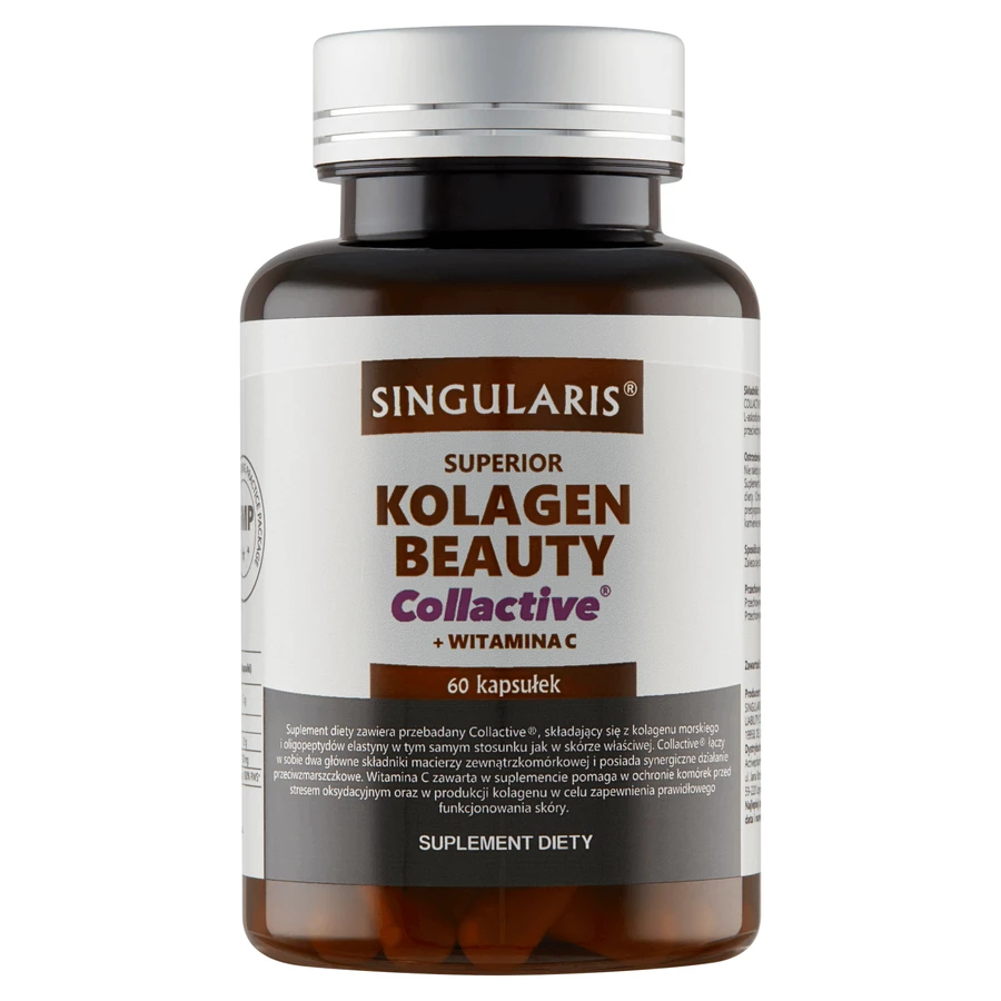 Singularis, Beauty Collagen Collactive + Vitamin C, 60 капсул: ціни та характеристики