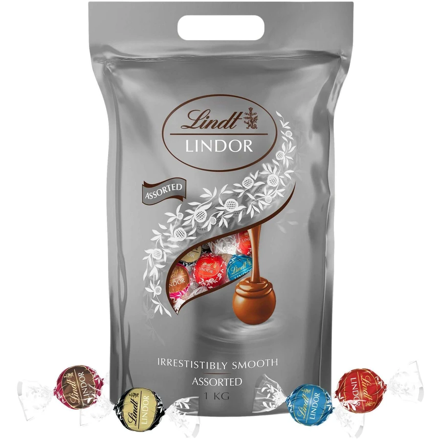 Lindt Bag Silver 1000 г: ціни та характеристики